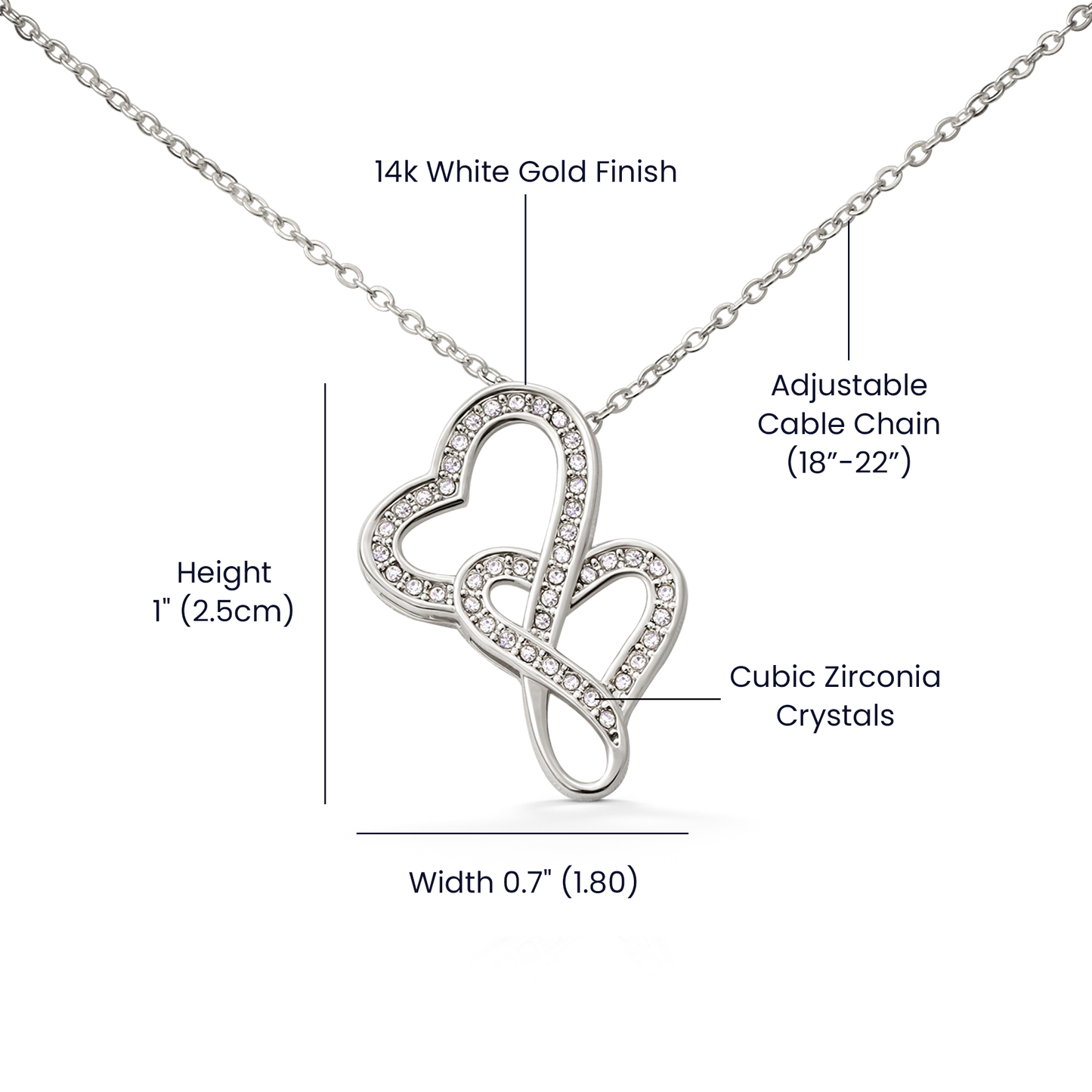 Heart-to-Heart Pendant Necklace: A Symbol of Everlasting Connection